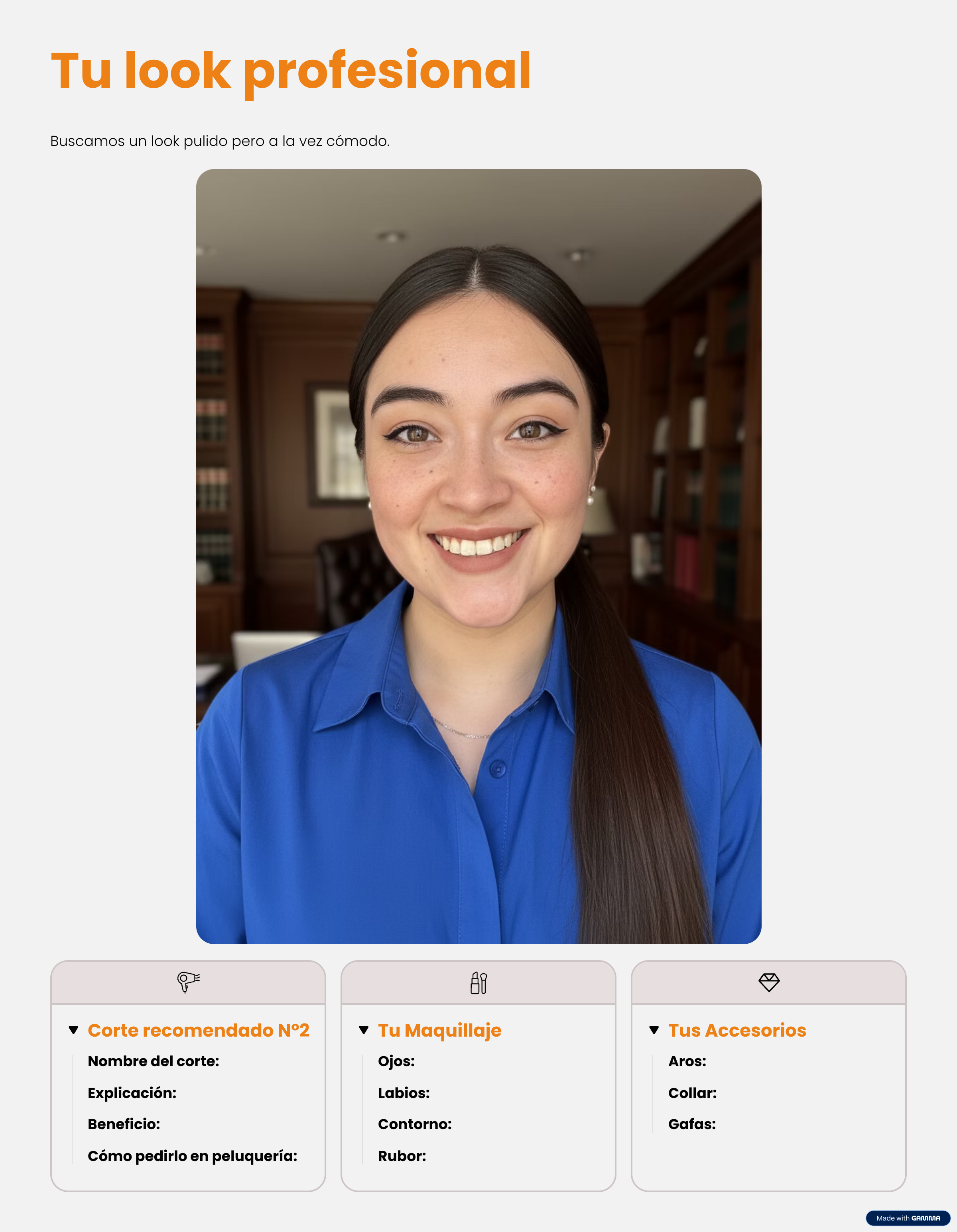 Diagnóstico Experto Colorimetría y Visagismo - Informe Digital